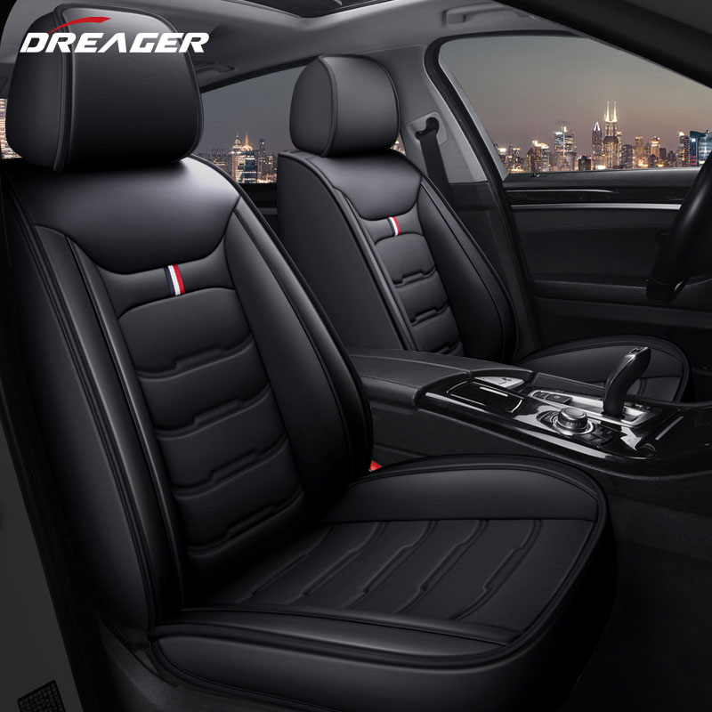 Leather Car Seat Covers Full Set Universal - Universal Car Seat Covers Mats Leather