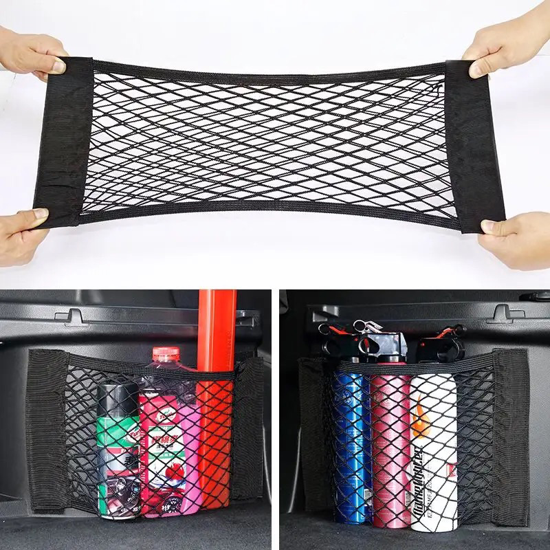 Car Back Rear Trunk Seat Elast - Car Trunk Organizer Foldable Storage Box 评论和价格