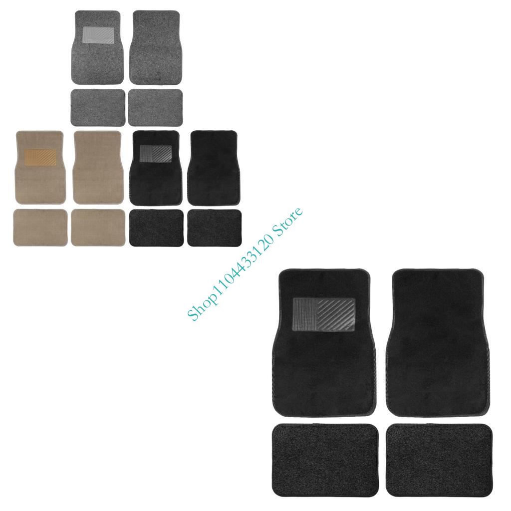 0XXD 4PCS Universal Car Floor  - Car Floor Mats Universal Waterproof Leather 评论和价格