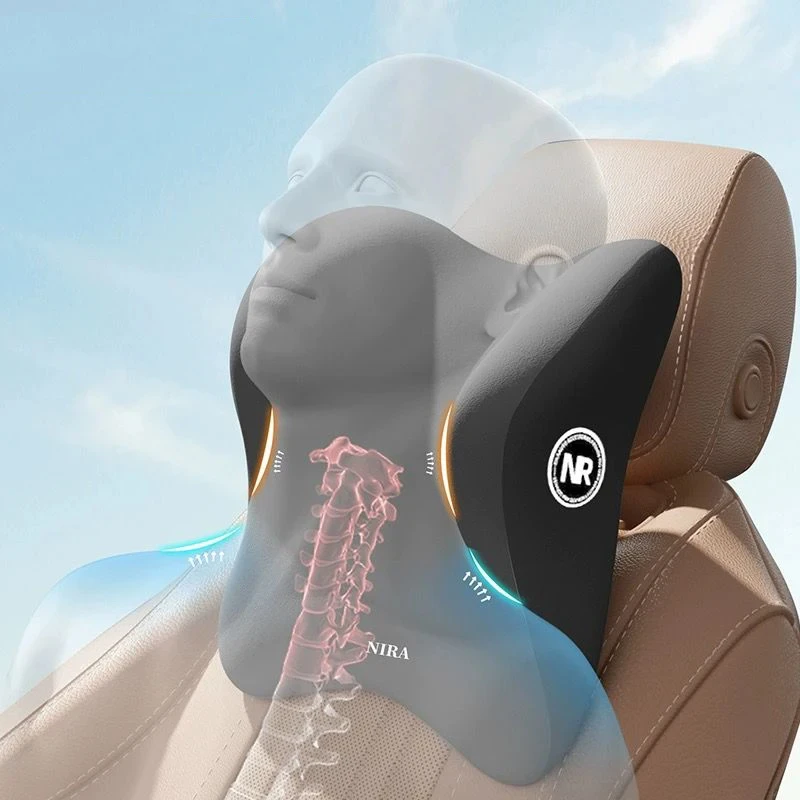 Car Memory Foam Headrest Set C - Memory Foam Car Neck Pillow Lumbar Support 评论和价格