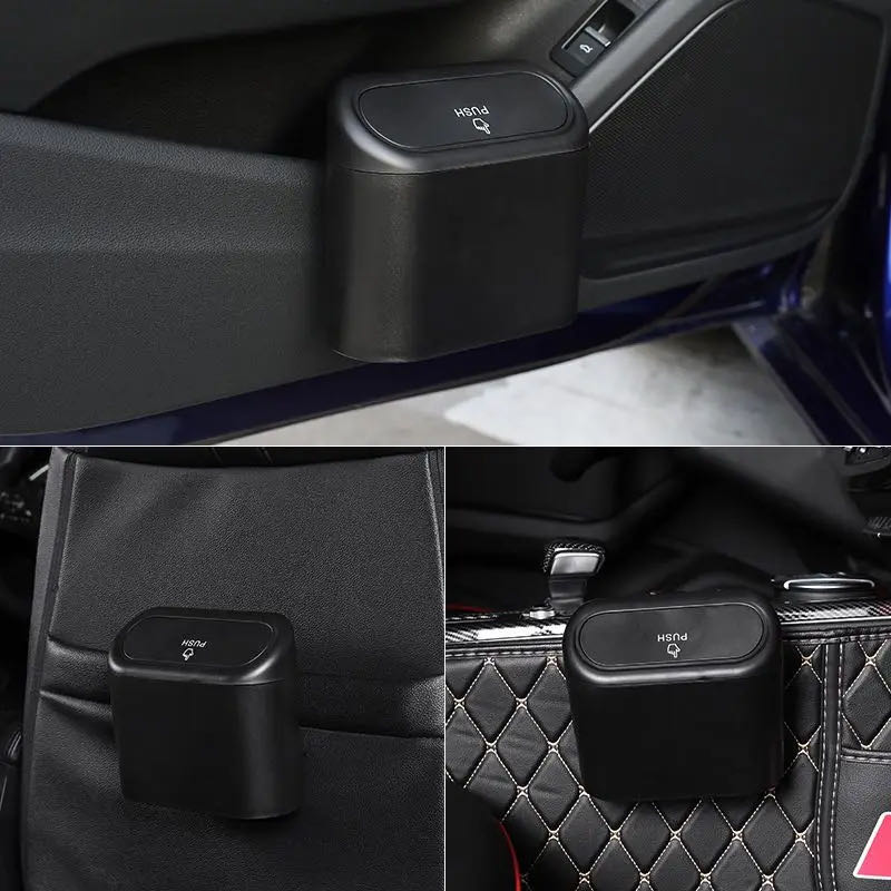 Wholesale Portable Plastic Car - Waterproof Car Trash Can With Lid 评论和价格