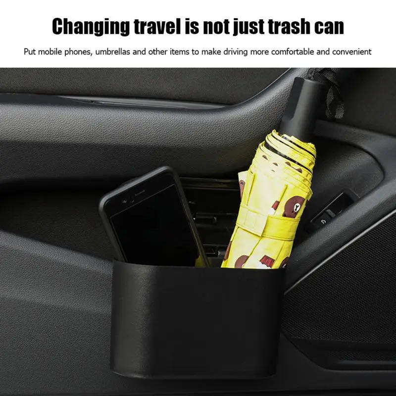 Wholesale Portable Plastic Car - Waterproof Car Trash Can With Lid 评论和价格