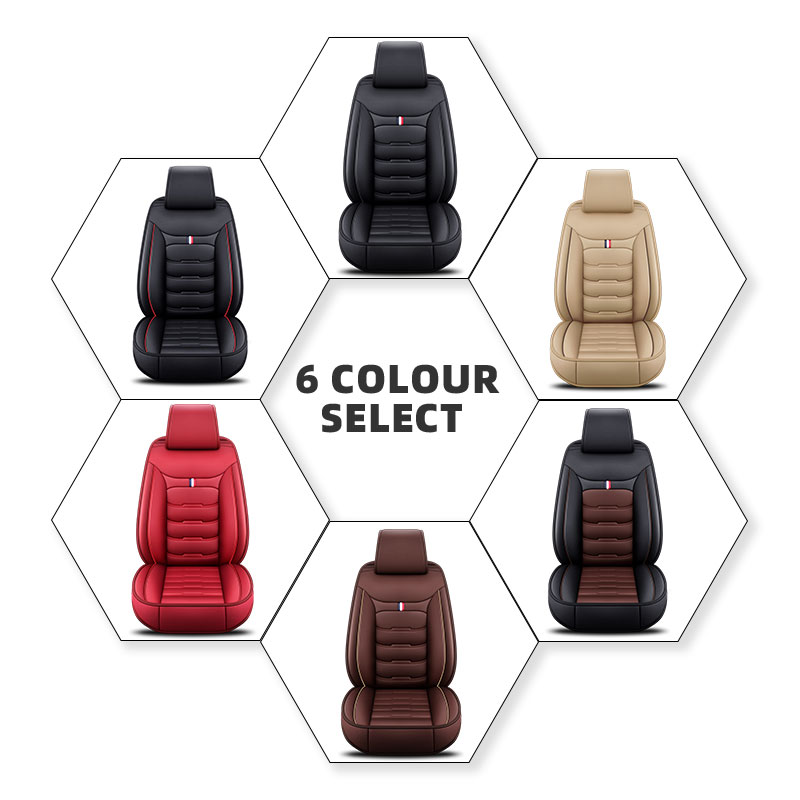 Universal Car Seat Covers Mats - Leather Car Seat Covers Full Set Universal 评论和价格