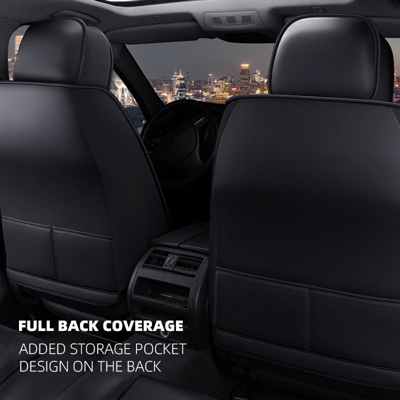 Universal Car Seat Covers Mats - Leather Car Seat Covers Full Set Universal 评论和价格