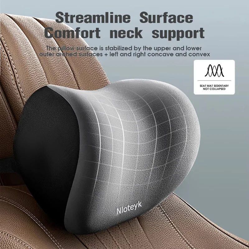 Car Neck Pillow Memory Foam Pr - Memory Foam Car Neck Pillow Lumbar Support 评论和价格