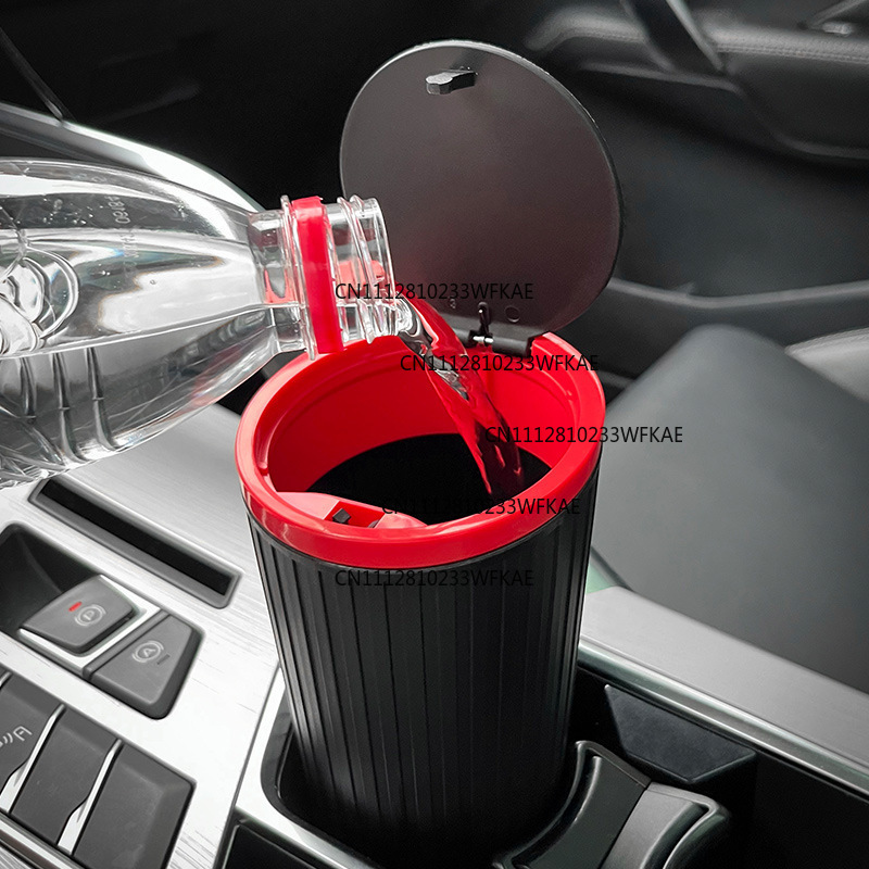 Car trash can, multi-functiona - Waterproof Car Trash Can With Lid 评论和价格