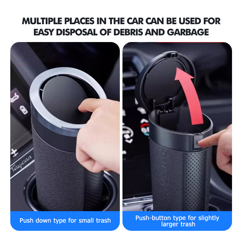 Car Trash Can Durable Waterpro - Waterproof Car Trash Can With Lid 评论和价格