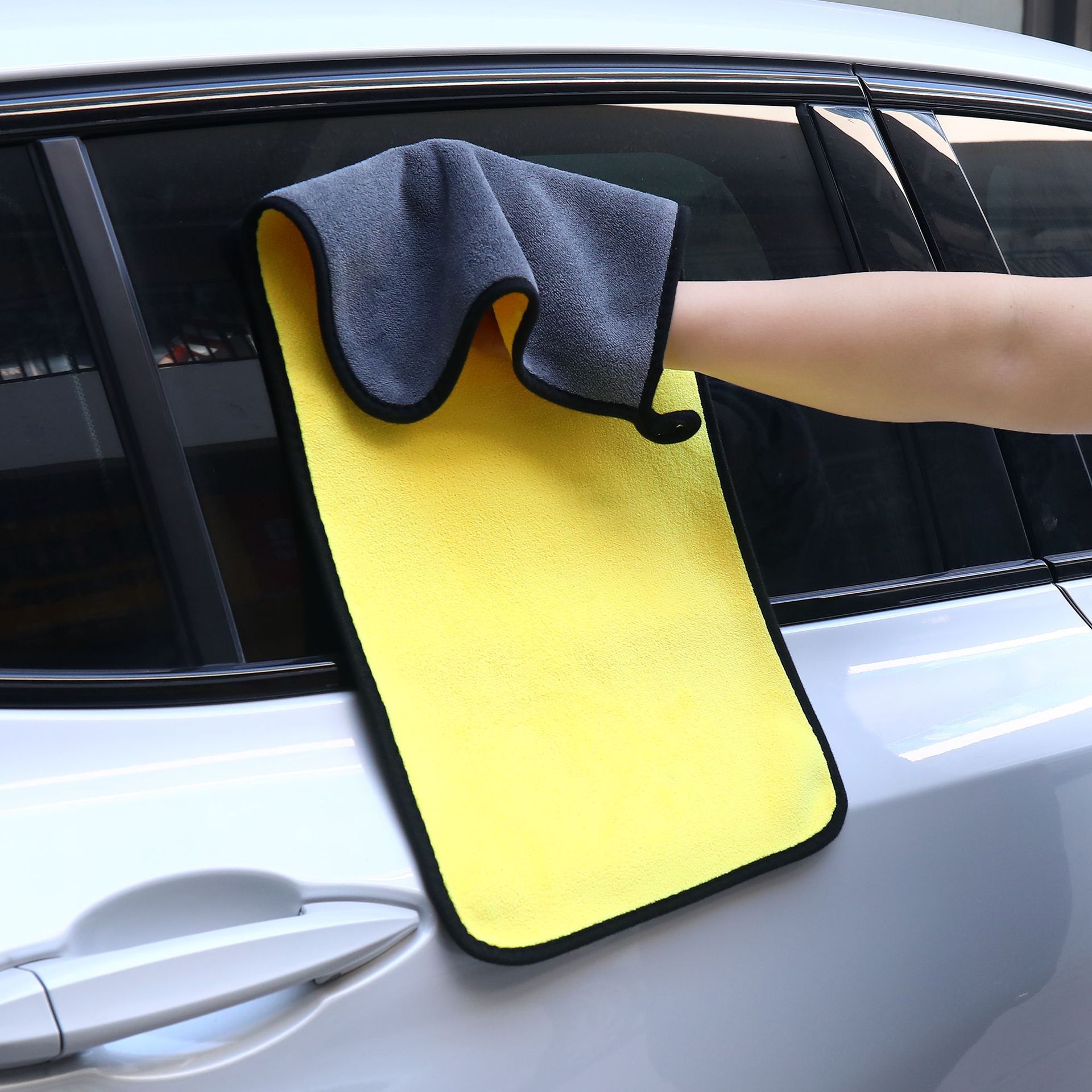 Car Cleaning Towel Microfiber  - Microfiber Car Drying Towel Super Absorbent 评论和价格