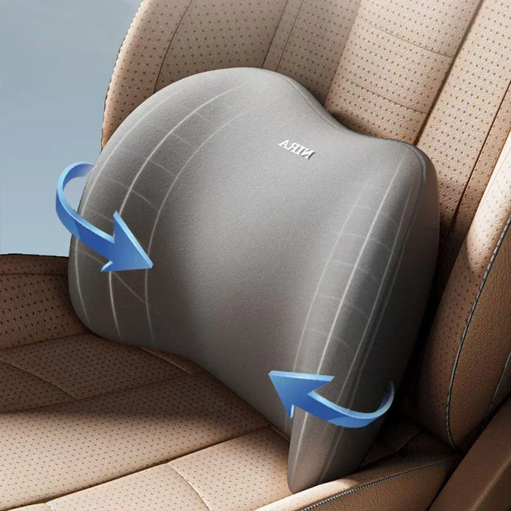 Car Neck Pillow Protector Memo - Memory Foam Car Neck Pillow Lumbar Support 评论和价格