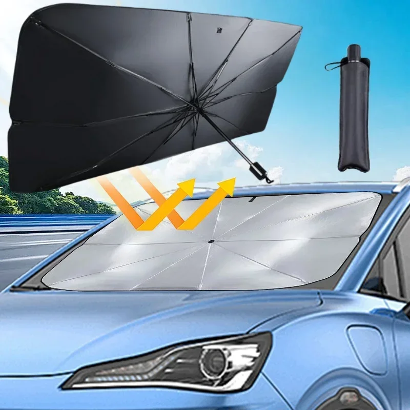 Car Windshield Sun Shade, Fold - Car Sunshade Windshield Umbrella Foldable 评论和价格