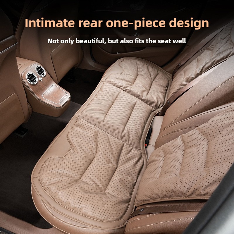 Soft Nappa Leather Car Seat Co - Leather Car Seat Covers Full Set Universal 评论和价格