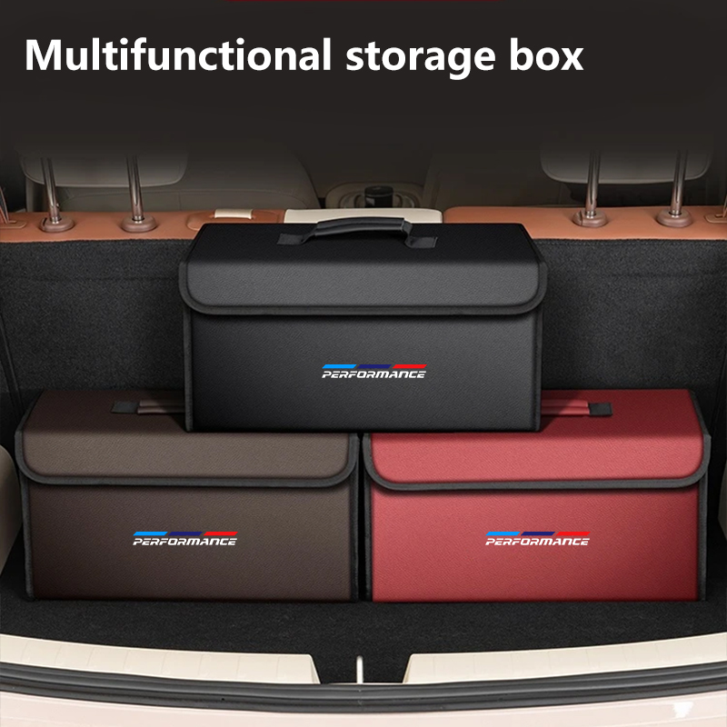 Car Leather Trunk Organizer Fo - Car Trunk Organizer Foldable Storage Box 评论和价格