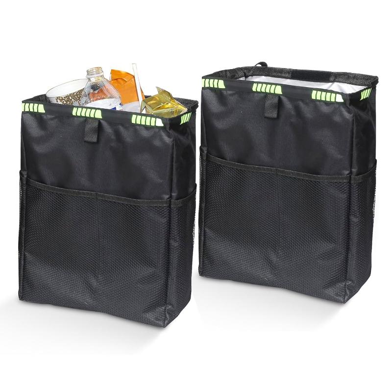 Car Trash Can No Drilling Requ - Waterproof Car Trash Can With Lid 评论和价格