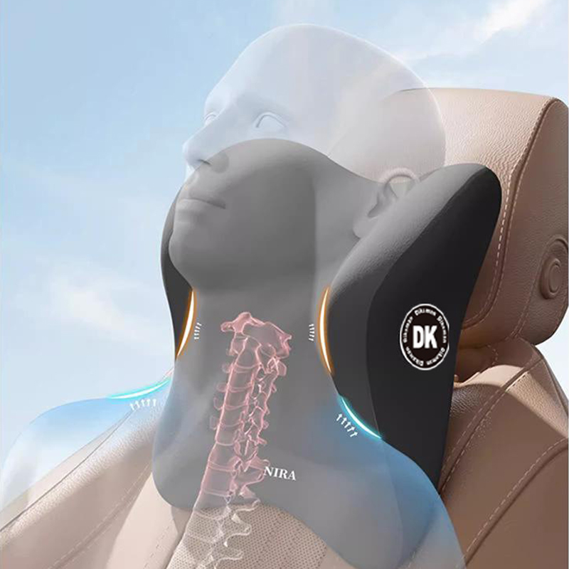 Car Neck Pillow & Lumbar Suppo - Memory Foam Car Neck Pillow Lumbar Support 评论和价格