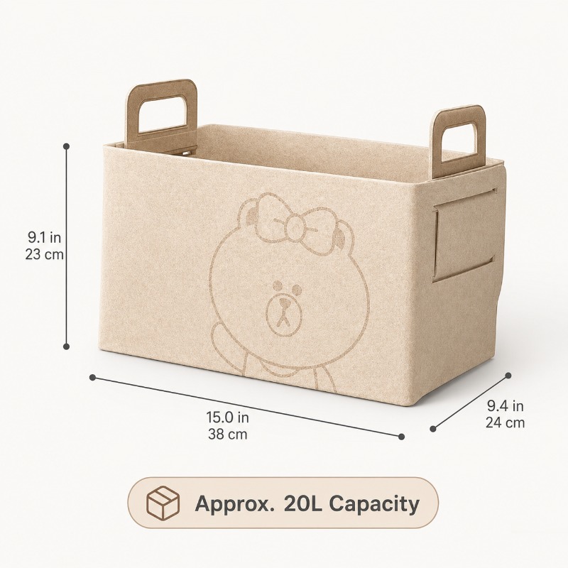 20L Large Felt Trunk Organizer - Car Trunk Organizer Foldable Storage Box 评论和价格