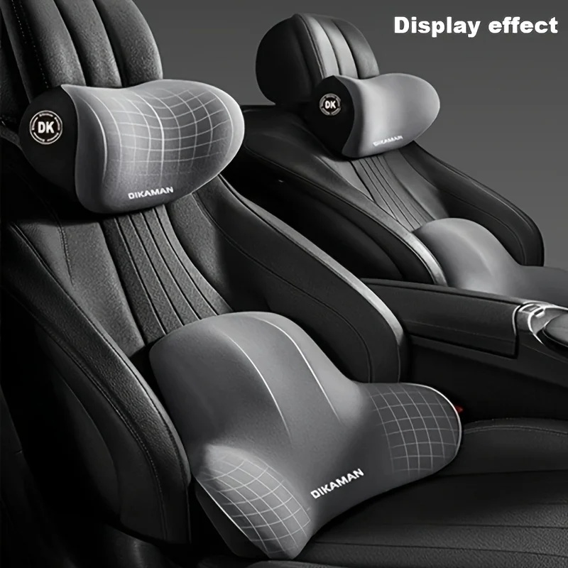 Memory Foam Headrest Lumbar Su - Memory Foam Car Neck Pillow Lumbar Support 评论和价格