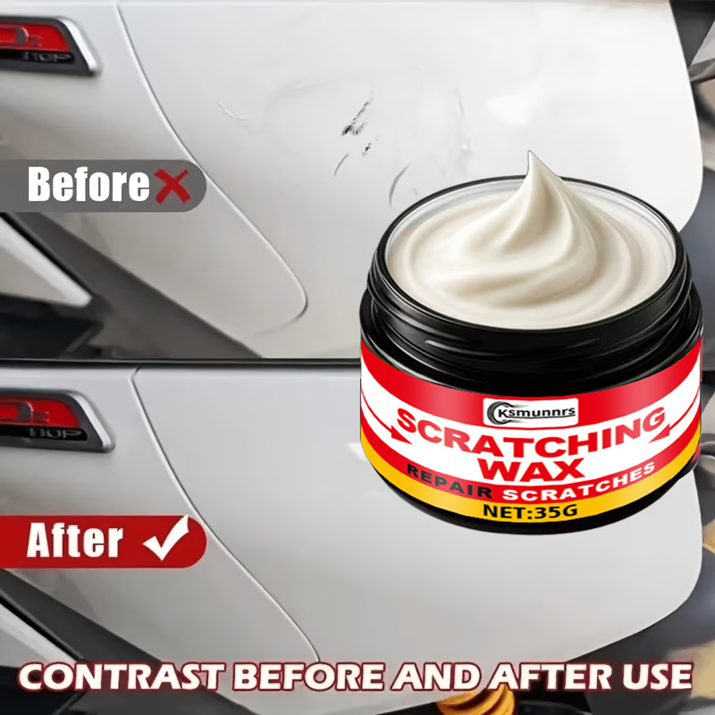 Car Scratch Repair Paste Scrat - Car Scratch Repair Polishing Wax Paste 评论和价格