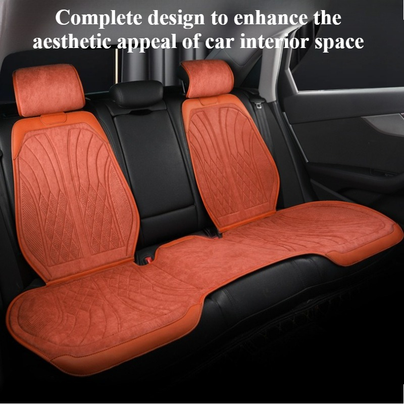 Luxury Suede Leather Car Seat  - Leather Car Seat Covers Full Set Universal 评论和价格