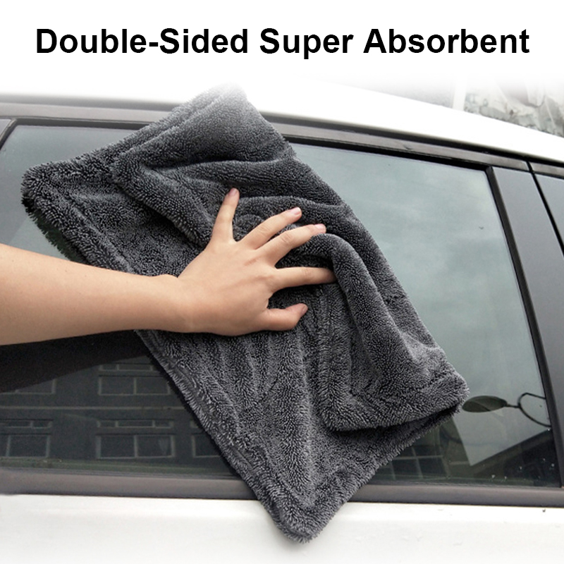 1200GSM Car Wash Towel Microfi - Microfiber Car Drying Towel Super Absorbent 评论和价格