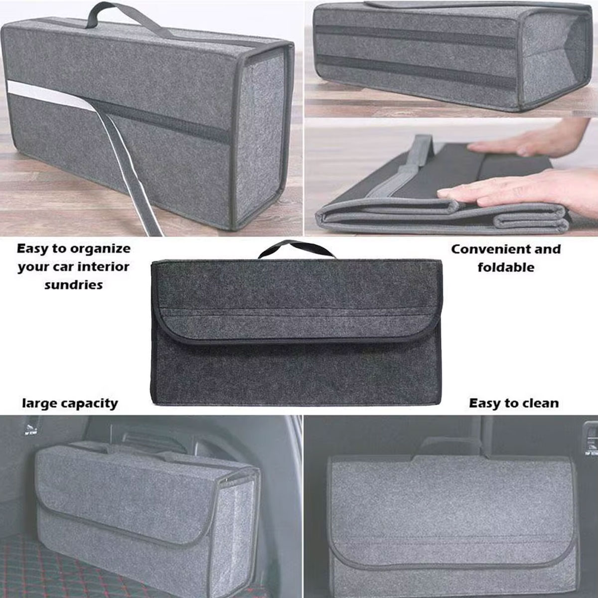 Car Trunk Organizer Stowing Ti - Car Trunk Organizer Foldable Storage Box 评论和价格