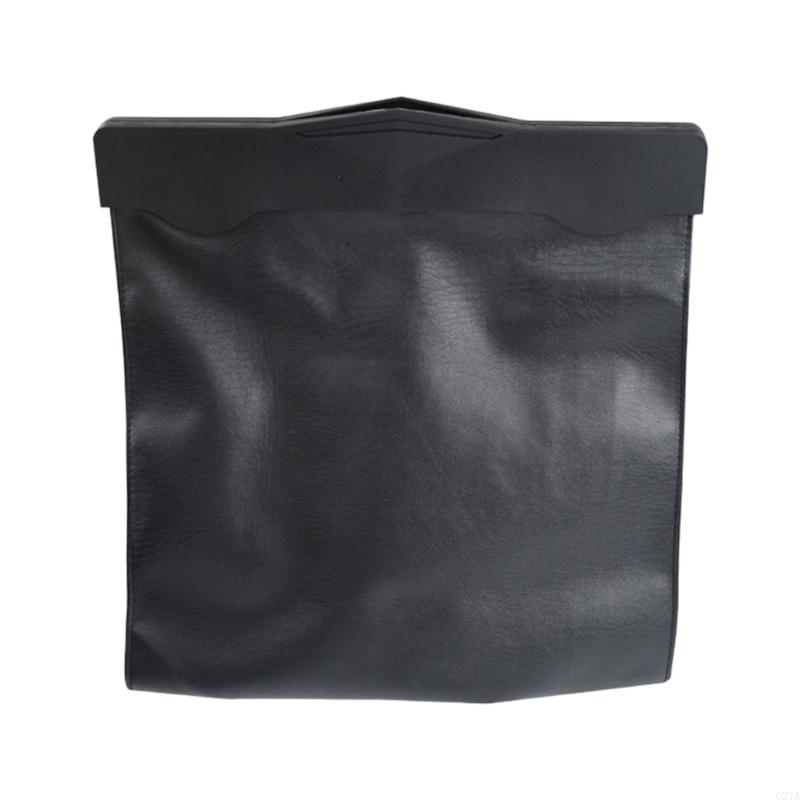 Car PU Leather Trash Bag Hangi - Waterproof Car Trash Can With Lid 评论和价格