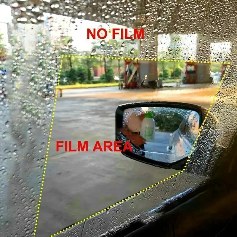 4pcs Car Rearview Mirror Prote - Anti Glare Car Rearview Mirror Film 评论和价格
