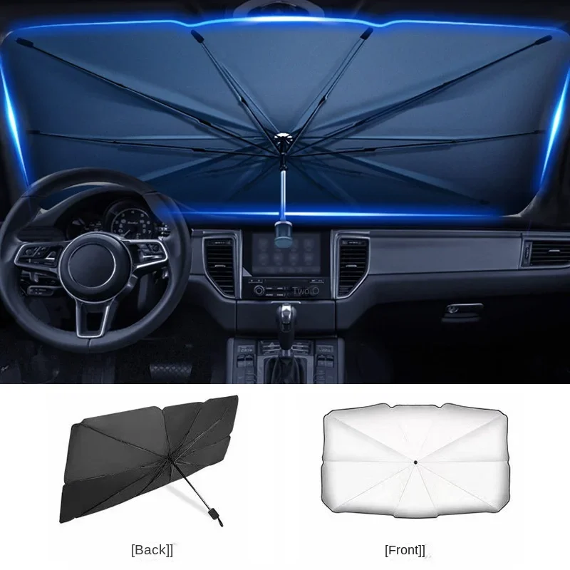 Car Windshield Sunshade, Umbre - Car Sunshade Windshield Umbrella Foldable 评论和价格