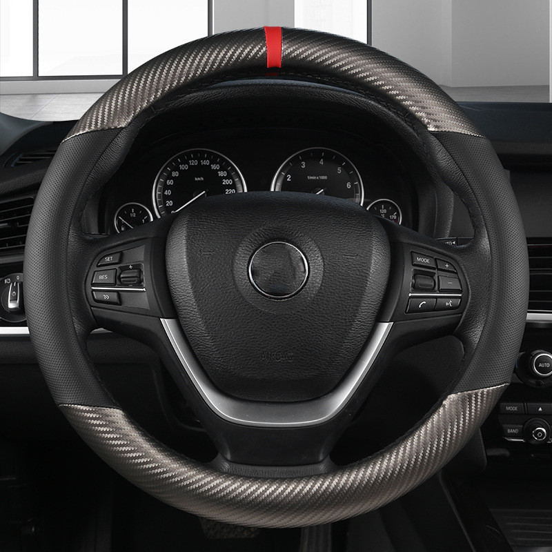 Fashion Universal Car Steering - Car Steering Wheel Cover Anti Slip Breathable 评论和价格