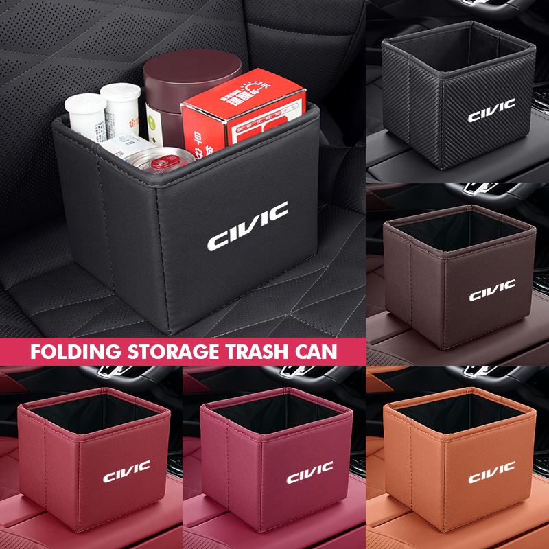 Car Trash Can Foldable Garbage - Waterproof Car Trash Can With Lid 评论和价格