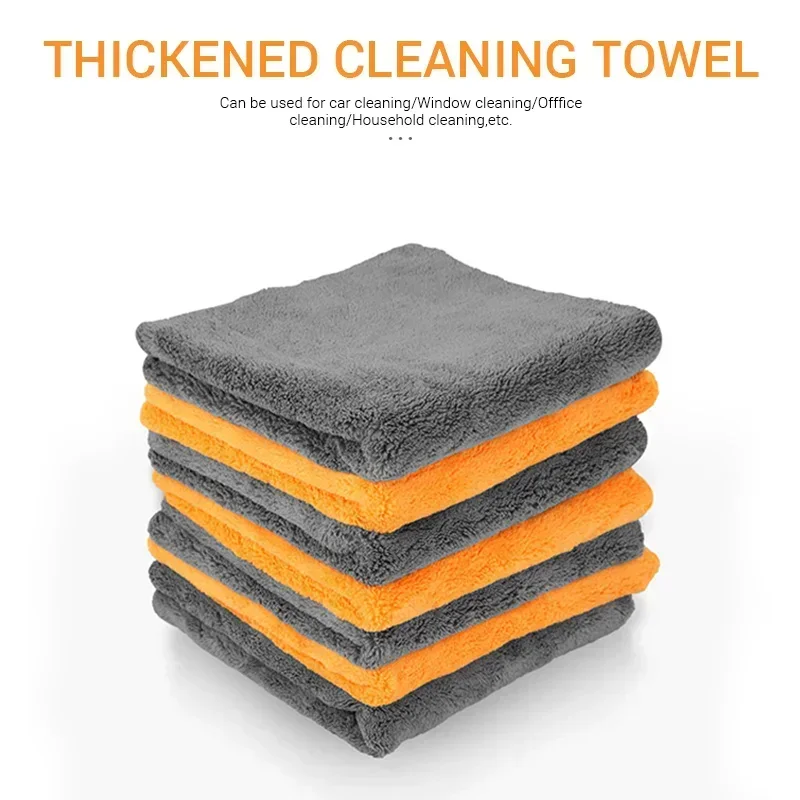 1-3Pcs Car Wash Microfiber Twi - Microfiber Car Drying Towel Super Absorbent 评论和价格