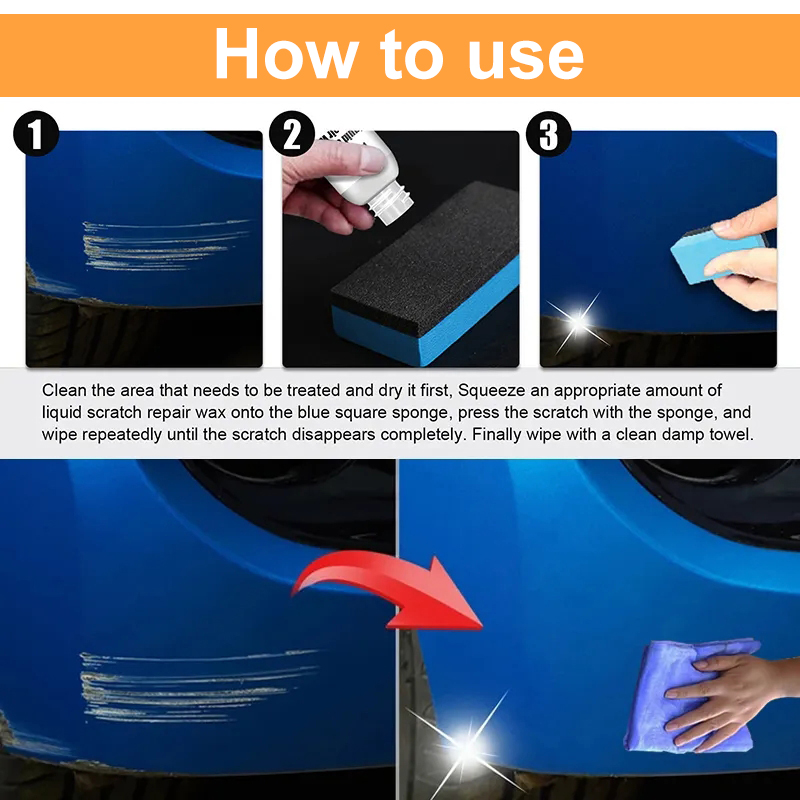 Car Scratch Remover Paint Care - Car Scratch Repair Polishing Wax Paste 评论和价格