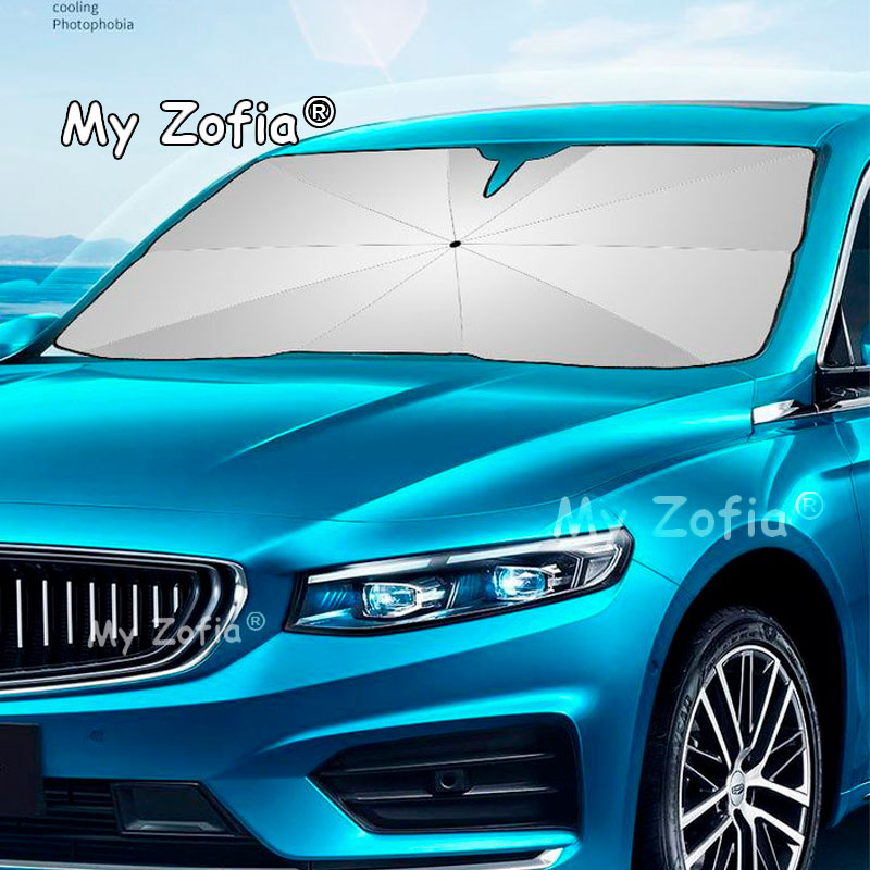 For Geely Emgrand 2025 2026 Ca - Car Sunshade Windshield Umbrella Foldable 评论和价格