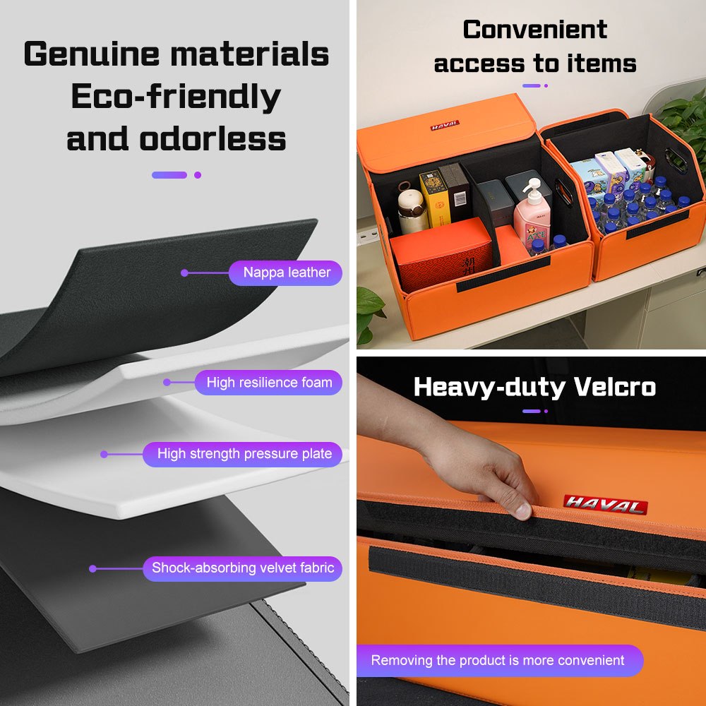 For BYD Denza B5 B8 EV D9 DM-i - Car Trunk Organizer Foldable Storage Box 评论和价格