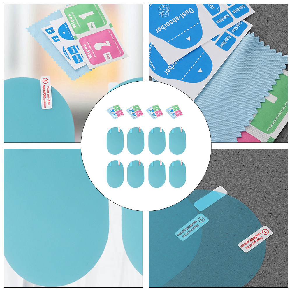 4Pairs Car Rearview Mirror Fil - Anti Glare Car Rearview Mirror Film 评论和价格