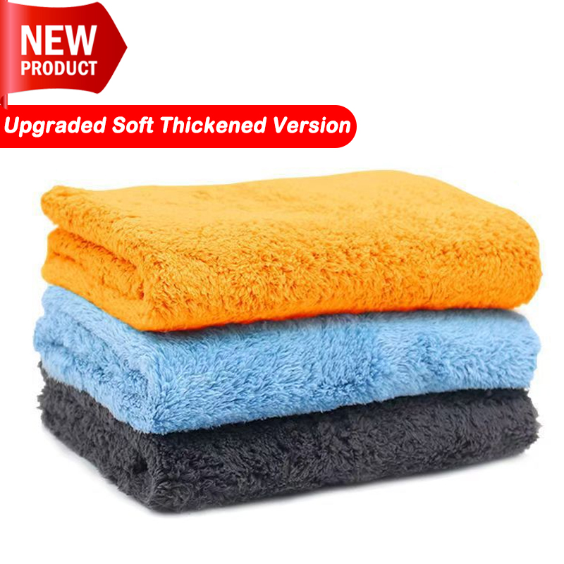 New Thickened Microfiber Car W - Microfiber Car Drying Towel Super Absorbent 评论和价格