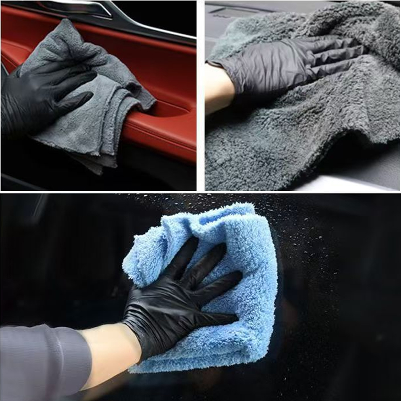 New Thickened Microfiber Car W - Microfiber Car Drying Towel Super Absorbent 评论和价格