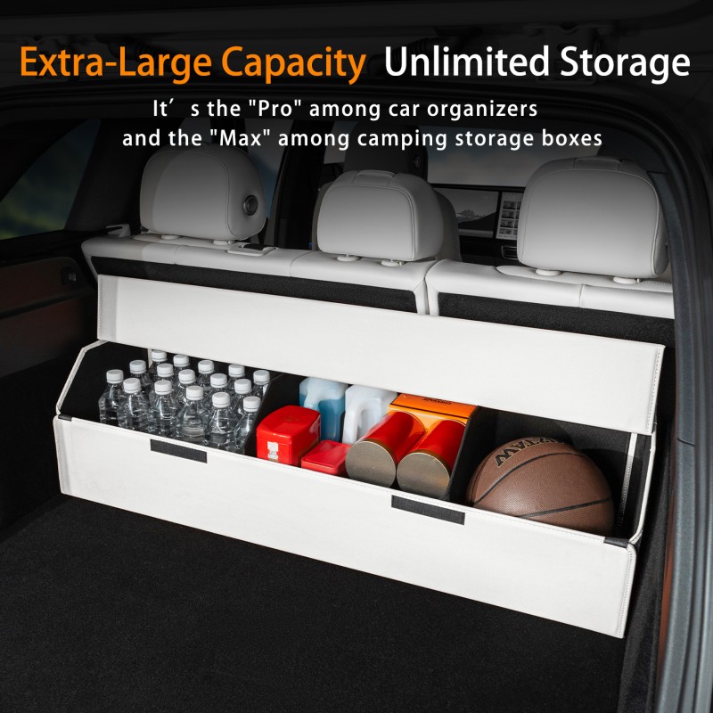 For ‌iCAR V27‌ 2025 Custom Car - Car Trunk Organizer Foldable Storage Box 评论和价格
