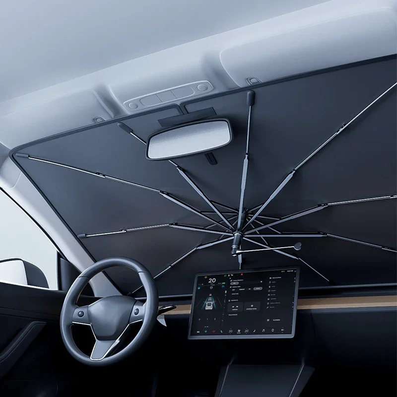 Car Umbrella Windshield Sunsha - Car Sunshade Windshield Umbrella Foldable 评论和价格