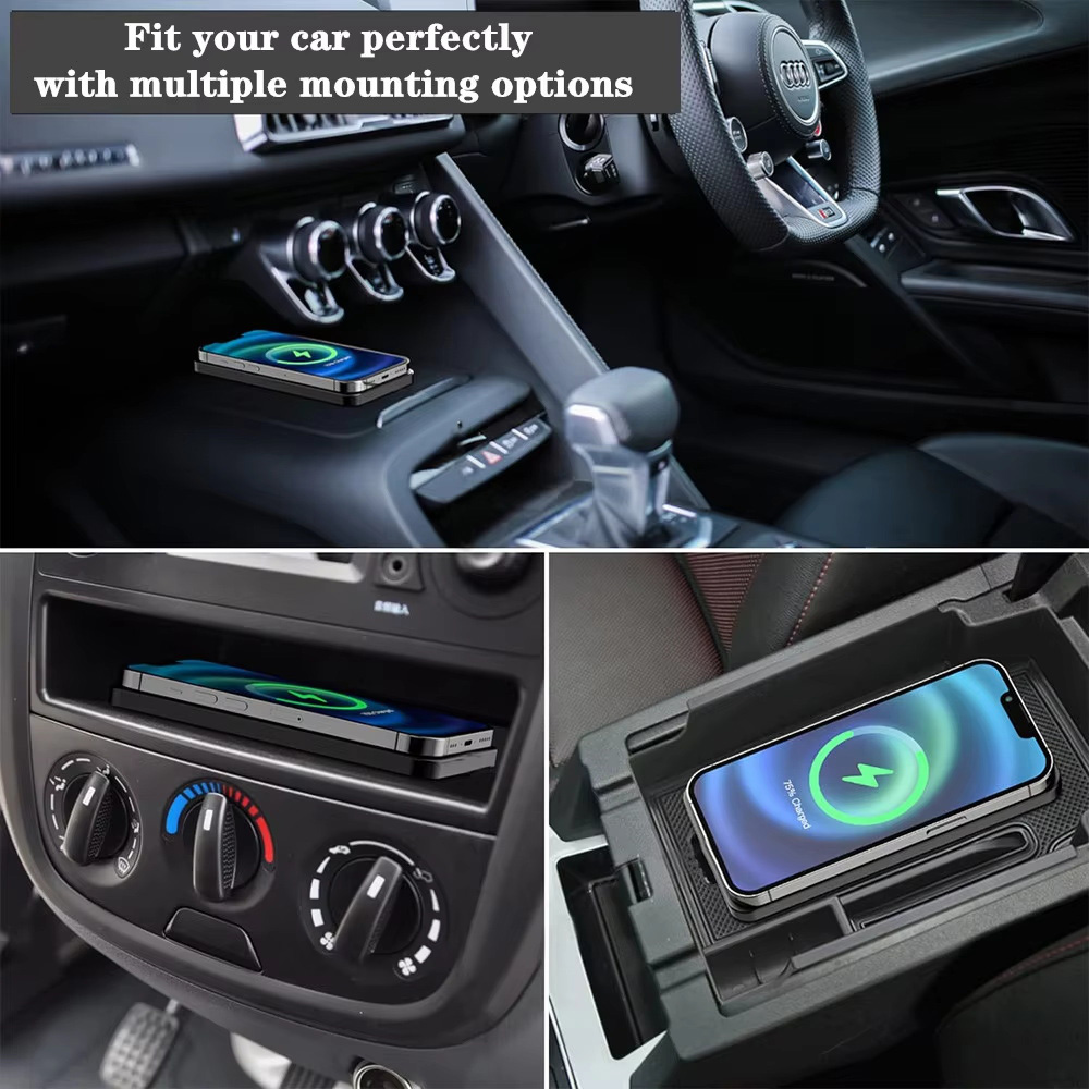 15w Wireless Charger Car Anti- - Wireless Car Charger Mount Fast Charging 评论和价格