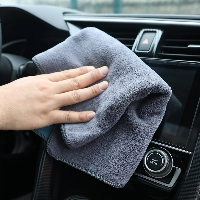 Microfiber Cleaning Towel Supe - Microfiber Car Drying Towel Super Absorbent 评论和价格